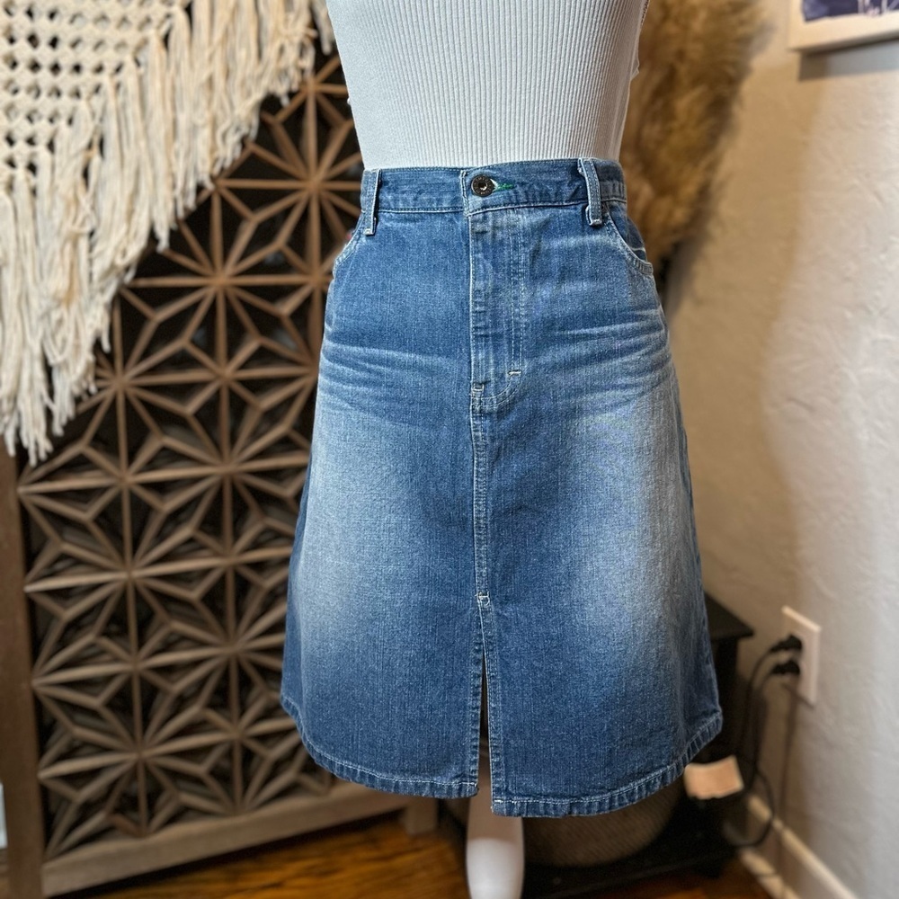 Tommy Jeans 100% Cotton Denim Skirt - Picture 3 of 14